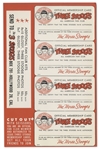 Moe Howard Lot of 13 Fan Club Kits -- Each Kit Includes Four Membership Cards, Sheet of Stamps, Certificate, Two 7'' x 5.25'' Photos With Curly Joe, & Letter in 9'' x 6'' Envelope -- Very Good